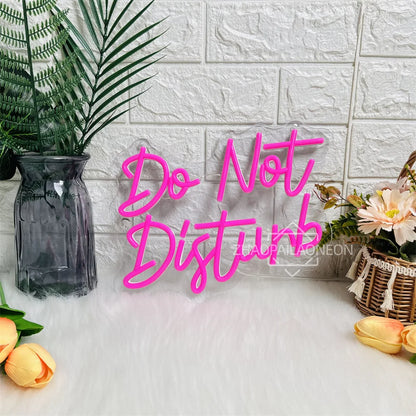 Do Not Disturb Neon Led Signs Wall Hanging Home Bedroom Decoration LED Neon Lights USB Bookstore Cafe Decor Business Signs